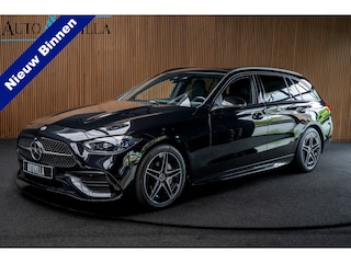 Mercedes-Benz C-klasse Estate 180 AMG Pano Leder Matrix LED 360 Navi Elektr. trekhaak Memory Stoelverwarming Elektr. trekhaak PTS LM velgen