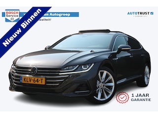 Volkswagen Arteon 1.4 TSI eHybrid R-Line Business | Incl. 12 maanden garantie Trekhaak | Schuif/kantel dak | 360 camera | Dodehoek detectie | Stoelen verwarmd | Apple carplay/Android auto | Adaptive Cruise | Climate control | Navigatie | Lichtmetalen velgen