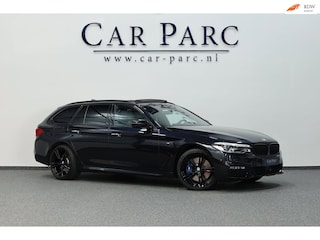 BMW 5-serie Touring 540i xDrive M-Sport LED/VIRTUAL/SFEER/PANO/LEER+S.VERWARMING+MEMORY/20" LMV/360/ACC/ECC/12 MND GARANTIE!