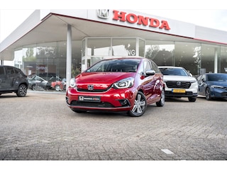 Honda Jazz 1.5 Full Hybrid Executive | Volledig dealeronderhouden | Afneembare trekhaak | Carplay | Stuur/stoelverwarming| Navi | Adaptieve cruise | All Season