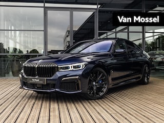 BMW 750i xDrive High Executive | VERWACHT | M-SPORT | TANSANITBLAU | INTEGRAL ACTIVE STEERING | STOELMASSAGE | STOELVENTILATIE | SCHUIF-KANTELDAK | TREKHAAK | HEAD-UP | SOFTCLOSE | DRIVING ASSIST.PROF | HARMAN KARDON |