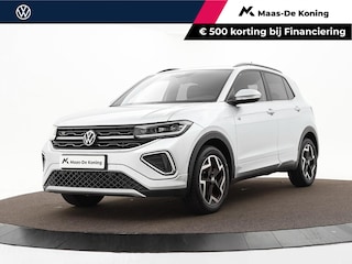 Volkswagen T-Cross 1.5 TSI 150pk DSG R-Line Edition Camera · Afneembare trekhaak · Stoelverwarming · Matrix LED · Apple/Android Car Play · 17"Velgen ·