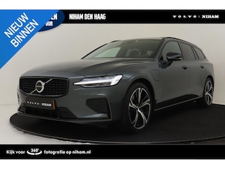 Volvo V60 T8 PLUG-IN HYBRID AWD ULTRA DARK -PANO.DAK|HARMAN/KARDON|GEVENT.LEDER+MASSAGE|360°CAM|HEAD-UP DISP.|PRIVACY.GLAS|TREKHAAK|19"