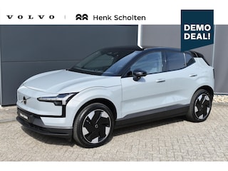 Volvo EX30 Single Motor Ext Range Plus Black Ed Europa 69 kWh | Long Range | Harman Kardon Soundbar | Parkeercamera | Stoel-/Stuurwielverwarming | Elektrisch verstelbare voorstoelen | Keyless | Adaptieve Cruise Control | Google Navigatie | Zwart Dak | Getint Glas achter |
