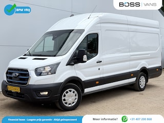 Ford Transit 68kWh 184PK L4H3 317km WLTP 96,5% (SOH) BEV Snelladen Carplay Climate control Cruise control Navigatie 360° camera Stoelverwarming Parkeersensoren v+a