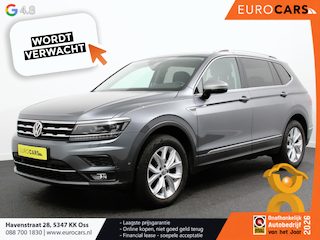 Volkswagen Tiguan 1.5 TSI Highline All-space 7p. Adaptive cruise control Climate control LED Parkeersensoren Panoramadak Achteruitrijd camera Trekhaak Navigatie Voorstoelen verwarmd Apple Carplay/ Android Auto