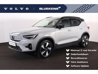 Volvo EX40 Extended Range Ultra 82 kWh - Panorama/schuifdak - IntelliSafe Assist & Surround - 360º Camera - Verwarmde voorstoelen, stuur & achterbank - Parkeersensoren voor & achter - Elektr. bedienb. voorstoelen met geheugen links - Draadloze tel. lader - Warmtepomp - Extra getint glas - 19' LMV