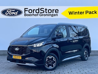 Ford Tourneo Custom Active 340 2.5 PHEV 233 pk L1 8 persoons | Winter Pack | Camera | 2x schuifdeur | Adapt. cruise | LED | 17" | 4 seiz. banden | 1850kg trekgewicht |