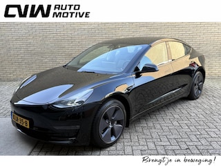 Tesla Model 3 Long Range AWD 75 kWh / 498pk | 93% SOH | Lederen bekleding | Panoramadak | Navigatie | Camera | Full-LED | Keyless | Stoel&stuurverwarming | Elektrische achterklep | Elektrisch verstelbare stoelen & stuurkolom | Autopilot
