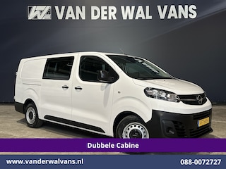 Opel Vivaro 2.0 CDTI 123pk L3H1 Dubbele Cabine Euro6 Airco | 6-Zits | Camera | Cruisecontrol 2500kg Trekhaak, Parkeersensoren