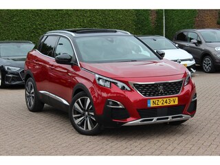 Peugeot 3008 1.2 PureTech GT Line / Trekhaak / Panoramadak / Camera / Keyless / Leder / 19'' / CarPlay / Stoelverwarming / DAB / Cruise Control