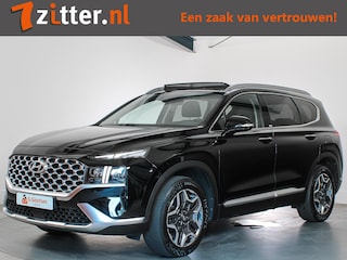 Hyundai Santa Fe 1.6 T-GDI HEV Premium Sky 7-Persoons Panoramadak, 360Camera, Memory, Ventilatiestoelen