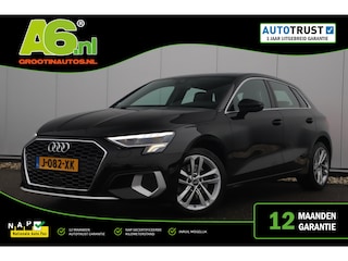 Audi A3 Sportback 30 TFSI Advanced edition Automaat Leder Sportstoelen Stoelverwarming Virtual Navigatie Clima Cruise 17 inch LMV Full LED Lane Assist