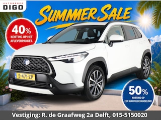 Toyota Corolla Cross 2.0 High Power Hybrid First Edition | Stoelverwarming | Navigatie | Half Leder | Apple Carplay & AndroidAUTO | 1e eigenaar |