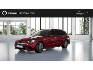 Mercedes-Benz C-klasse Estate 300e 140 Years Edition | Panoramaschuifdak | Comfort-Pakket | Winterpakket | AMG-line | Parkeerpakket | Trekhaak |
