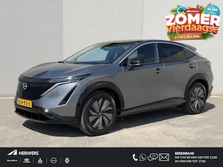 Nissan Ariya Advance 66 kWh / SOH 99% / Adaptieve Cruise / Elektr. Stoelen / Stoel Verwarming / 360 Camera / Dodehoek Detectie / Elektr. Achterklep / Navigatie / Apple Carplay/ & Android Auto /