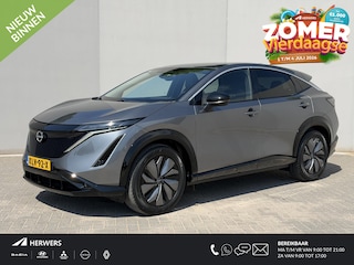 Nissan Ariya Advance 66 kWh / SOH 99% / Adaptieve Cruise / Elektr. Stoelen / Stoel Verwarming / 360 Camera / Dodehoek Detectie / Elektr. Achterklep / Navigatie / Apple Carplay/ & Android Auto /