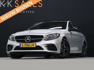 Mercedes-Benz C-klasse 300 e Business Solution AMG Limited [SCHUIFKANTELDAK, APPLE CARPLAY, STOELVERWARMING, SFEER VERLICHTING, 360 CAMERA, PDC V+A, CRUISE CONTROL, DIGITAL DASH]
