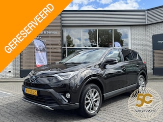 Toyota RAV4 2.5 HYBRID AWD EXECUTIVE BUSINESS NL-AUTO DEALER-OND ALARM LEDER EL-MEMORYSTOEL STOELVERW EL-ACHTERKLEP ALL SEASON AFN-TREKHAAK 1650-KG TREKGEW LED