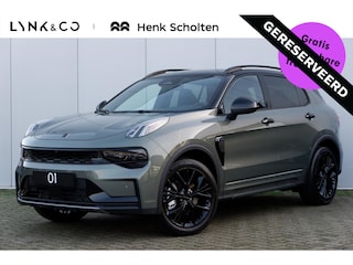 Lynk & Co 01 276PK More | Harman Kardon | 360 Graden camera | Actieve LED Koplampen | Panoramadak met Schuif-/Kantelfunctie | Sfeerverlichting | Dodehoekassistent | Adaptieve Cruise Control | Stuurverwarming | Stoelverwarming | Bestuurdersstoel met geheugen | Getint glas | Elektrisch bedienbare achterklep | Draadloos telefoonoplader