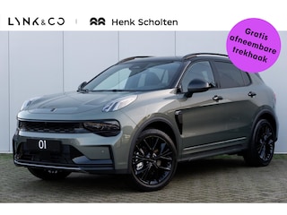 Lynk & Co 01 276PK More | Harman Kardon | 360 Graden camera | Actieve LED Koplampen | Panoramadak met Schuif-/Kantelfunctie | Sfeerverlichting | Dodehoekassistent | Adaptieve Cruise Control | Stuurverwarming | Stoelverwarming | Bestuurdersstoel met geheugen | Getint glas | Elektrisch bedienbare achterklep | Draadloos telefoonoplader