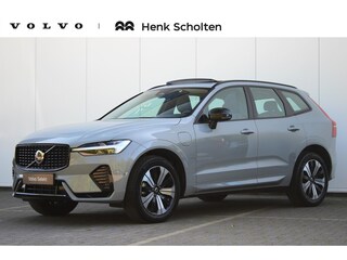 Volvo XC60 T6 Plug-in hybrid AWD Plus Dark | Panoramisch Schuif-/Kanteldak | Adaptive Cruise & Pilot Assist | Verwarmbare voorstoelen + achterbank | 360 Camera | Apple carplay/Android auto | Verwarmbaar stuurwiel | Wegklapbare Trekhaak |