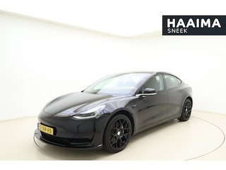Tesla Model 3 Standard RWD Plus 60 kWh | Trekhaak | Panoramadak | SOH 88,4% | Elektrische best.stoel | Lichtmetalen velgen | Lederenkleding