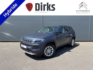 Jeep Compass 4xe 190 Plug-in Hybrid Electric Altitude (Elektrische Klep - Keyless Entry - LED - Automatische Airco - Camera - Navigatie - Apple Carplay - 4WD - Adaptieve Cruise Controle)