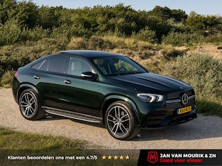 Mercedes-Benz GLE Coupé 350 e 4MATIC AMG Premium Plus | PANO | Burmester | Stoelventilatie | Trekhaak | Smaragdgrün Groen |