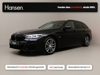 BMW 5-serie Touring 530e xDrive M-Sport I Shadowline I Leder I 360 Camera I Luchtvering achter