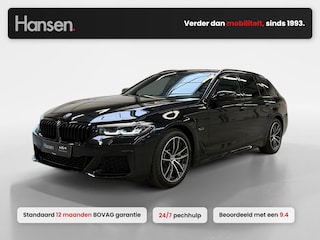BMW 5-serie Touring 530e xDrive M-Sport I Shadowline I Leder I 360 Camera I Luchtvering achter