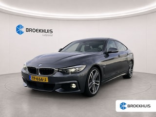 BMW 4-SERIE GRAN COUPÉ 430I 252PK HIGH EXECUTIVE EDITION M-SPORT AUTOMAAT / NAVI / LEDER / XENON / CLIMA / LED / PDC / 19" LMV / KEYLESS / SCHUIF-KANTELDAK / UNIEK / NIEUWSTAAT !!