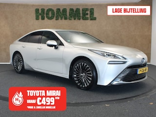 Toyota Mirai Prestige ORIGINEEL NEDERLANDSE AUTO - BTW AUTO - JBL GELUIDSINSTALLATIE - ELEKTRISCH VERSTELBARE VOORSTOELEN - ACHTERBANKVERWARMING - VOORSTOELEN VERWARMD - HEAD UP DISPLAY - CAMERA VOOR EN ACHTER - 20 INCH LICHT METALEN VELGEN
