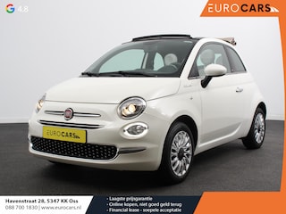 Fiat 500 1.0 Hybrid Dolcevita Half lederen bekleding Climate control Cruise control Parkeersensoren achter Lichtmetalen velgen Apple Carplay/ Android Auto