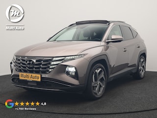 Hyundai Tucson 1.6 T-GDI Premium Sky 4WD PHEV 265pk Dealer O.H | Trekhaak | Panodak | Adaptive Cruise | 360 Camera | Lederen Sportstoelen Memory & Ventilatie | Blis | Apple Carplay | Krell Audio | Pilot Assist | Stuur & Stoelen Verwarmd | Navigatie | Virtual | DAB | 19"L.M | Plug In Hybrid |