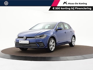 Volkswagen Polo 1.0 TSI 95pk DSG Style · Camera · Dodehoeksensor · Stoelverwarming · ACC · 17"Velgen · Parkeer assistent · Apple/Android Car Play ·
