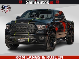 Dodge Ram SPORT | 5.7 V8 4x4 HEMI | PANORAMA DAK | GROOTSCHERM 12 INCH | LPG | Diamond Black Pearl | CREW CAB | DUBBELE CABINE | 5 PERSOONS | DC | VOORRAAD NR 2554 - 6048