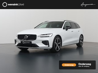 Volvo V60 2.0 T6 Plug-in hybrid AWD Ultra Dark | B&W Audio | HUD | Stoelverwarming V+A | Panoramadak | Memory stoelen | Dodehoek detectie | Camera 360° |