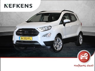 Ford Ecosport 1.0 125PK Titanium | 1ste eigenaar | Winterpakket | Climate Control | Cruise Control | 17"LMV | Navigatie | Isofix | LED | Armsteun | Stoel/StuurVerwarmd | AppleCarPlay/AndroidAuto |
