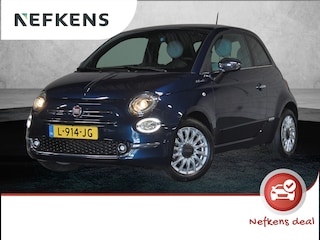 Fiat 500 1.0 Hybrid Dolcevita | 1ste eigenaar | LEER/Stof 2 Tone | Glazen dak | Parkeersensoren | Climate Control | AppleCarPlay/AndroidAuto | Isofix | Privacy Glass |