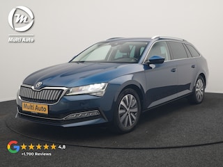 Skoda Superb Combi 1.4 TSI iV Business Edition PHEV 218pk Dealer O.H. | Adaptive Cruise | Camera | Canton Audio | Stoelen & Stuur Verwarmd | Blis | Keyless | Apple Carplay | Navigatie | DAB | Plug In Hybrid |