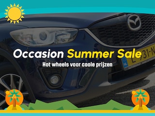 Mazda CX-5 2.0 SkyActiv-G 165 TS+ 2WD | Deep Crystal Blue | Cruise/Bluetooth/Navi/LMV/PDC/Xenon - Ultieme caravantrekker!