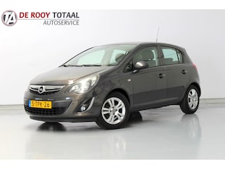 Opel Corsa 1.4-16V Business+ 101PK, RIJKLAAR | STOEL/STUURVERWARMING | CLIMATE CONTROLE | HALF LEER