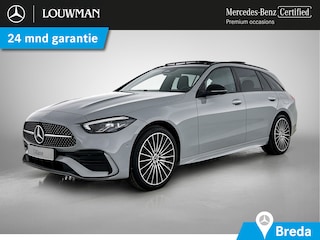 Mercedes-Benz C-klasse Estate 300 e Business Solution AMG Nightpakket | Trekhaak | Comfortpakket Plus | Antidiefstalpakket GUARD 360° Plus | 360°-camera |