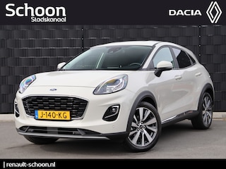Ford Puma 1.0 EcoBoost Hybrid Titanium X First Edition | Adapt. cruise | Stoel, Stuur, Voorruit verw. | Trekhaak | All Seasons | Camera