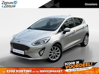 Ford Fiesta 1.0 EcoBoost Titanium | 1e Eigenaar | NL-Auto | Nieuwe distributieriem | Camera | Adaptive Cruisecontrol | Voorruitverwarming | B&O Audio | Navigatie | Apple Carplay&Android Auto | Climate Control | Dealer onderhouden |