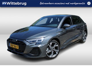 Audi A3 Sportback 40 TFSI e 204pk S edition S-Tronic Automaat / Panorama dak / LM 18'' / Camera / App-Connect / Sportstoelen