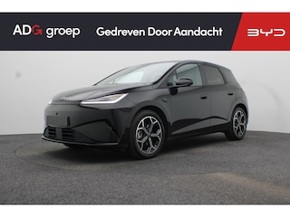 BYD Dolphin G DM-i Comfort NIEUW/ 1040 KM / Obsidian Black / 105 EV / 360°-camera / HUD /