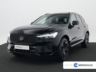 Volvo XC60 T6 Recharge AWD Plus Black Edition | Facelift | Nappa Leder | Head-Up | 360° | Harman/Kardon | Panoramadak | Trekhaak | Stoelventilatie | Adaptive Cruise | BLIS