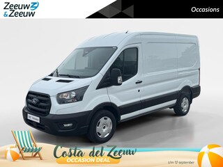 Ford Transit 350 2.0 TDCI L2H2 Trend 130 pk FWD | BPM-VRIJ | Achteruitrijcamera | Trekhaak | Verwarmde bestuurdersstoel en bijrijdersbank | Cruise Control